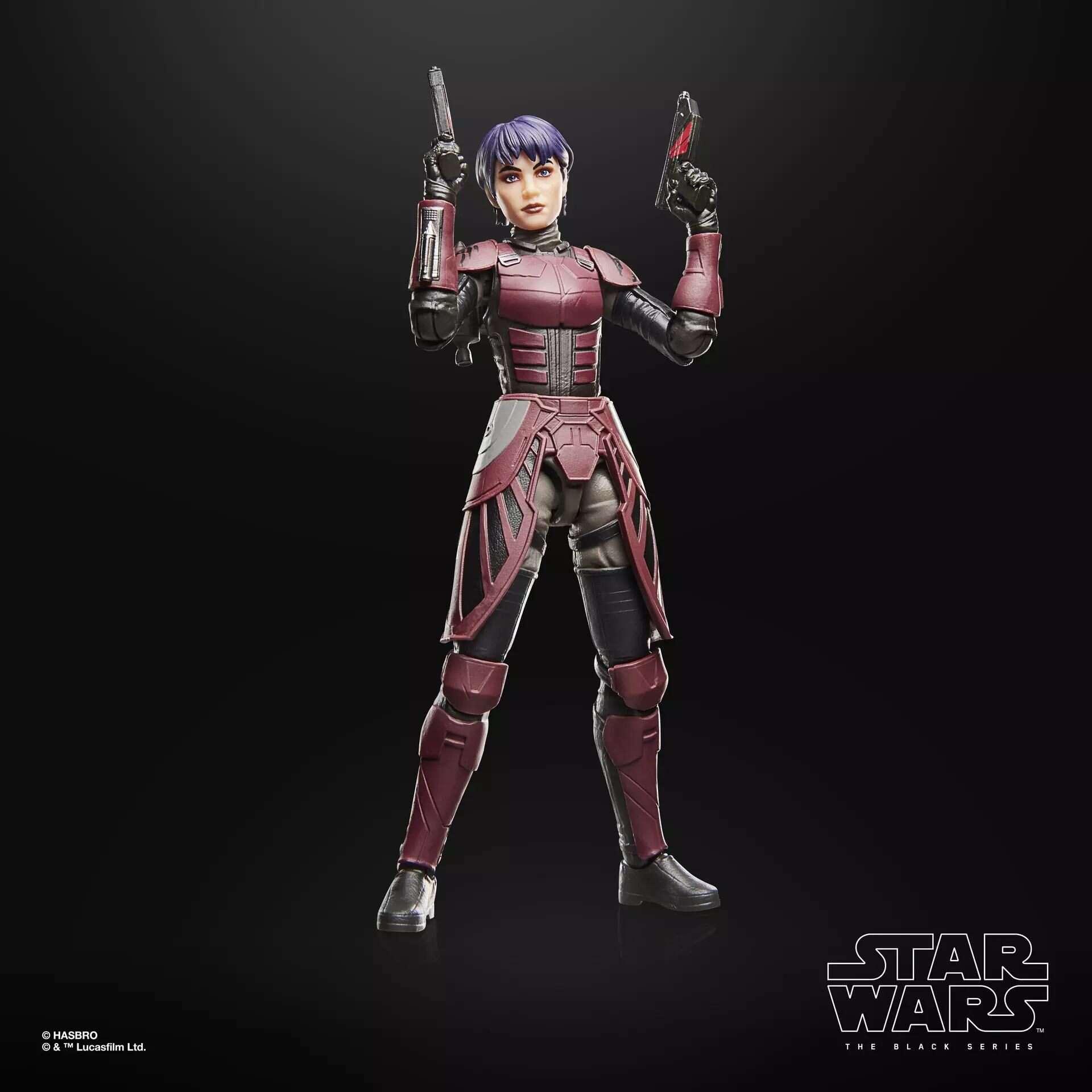 Star Wars Black Series Maul Shadow Lord Rook Kast Action Figura Action Figura Hasbro
