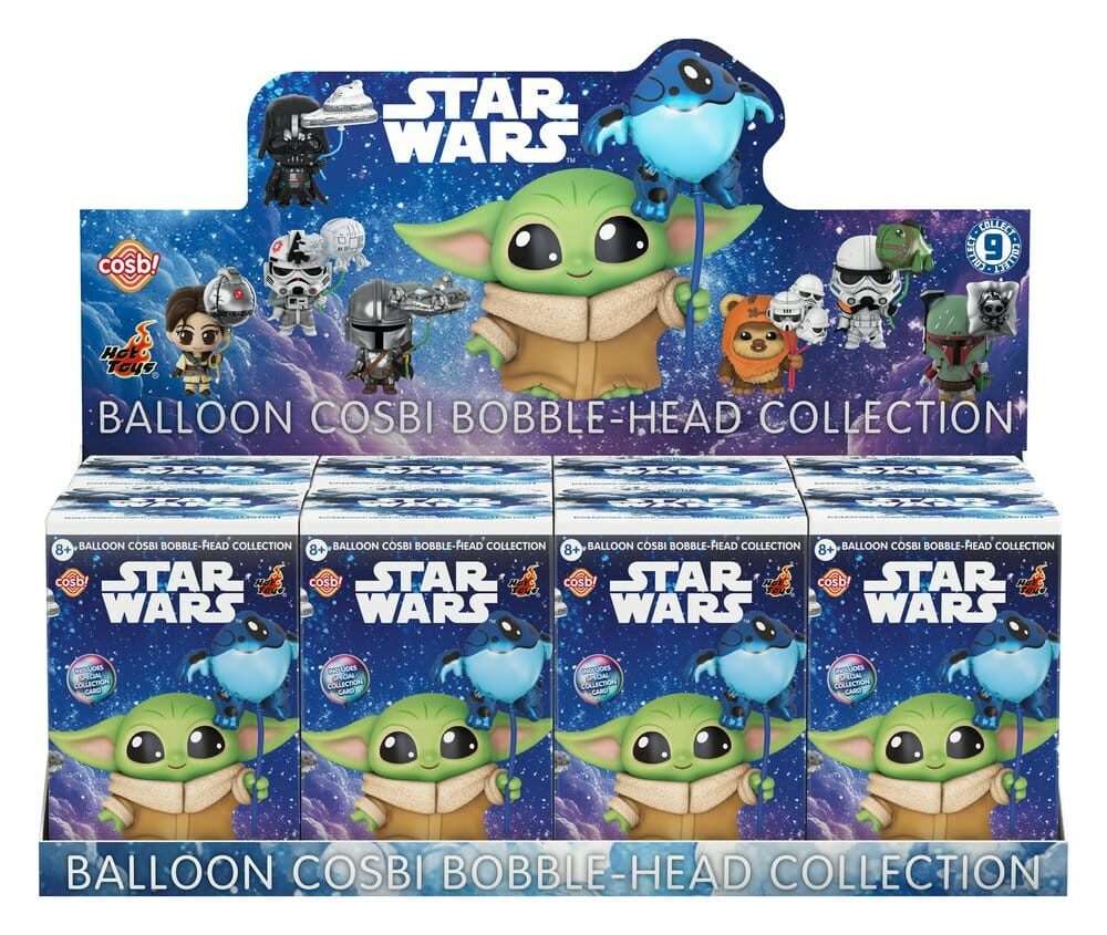 Star Wars Cosbi Mini Figures Palloncino 8 Cm Blind Box Hot Toys