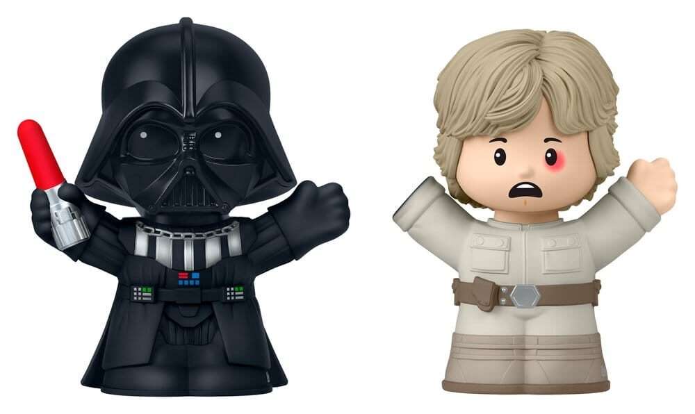 Star Wars Little People Da Collezionemini Figura 2-pack I Am Your Father 7 Cm Mattel