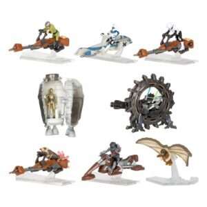 Star Wars Micro Galaxy Squadron Veicoli Figure Scout Class 5cm Assortimento (12)