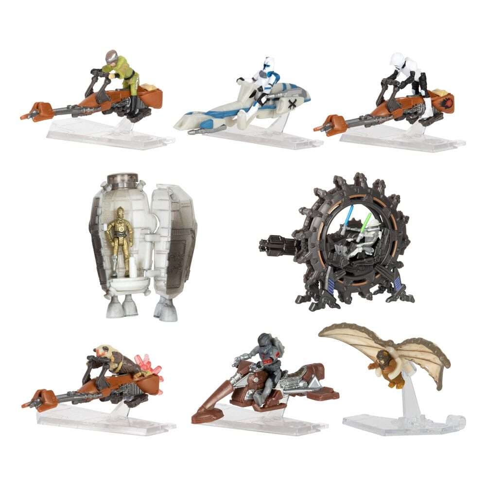 Star Wars Micro Galaxy Squadron Veicoli Figure Scout Class 5cm Assortimento (12)