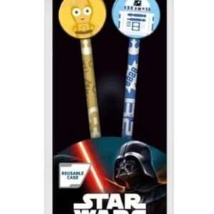 Star Wars Pencils And Toppers 2-Pack (Droids) Pyramid International