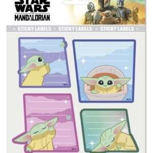 Star Wars: The Mandalorian Premium Self-Adhesive Labels Grogu Grupo Erik