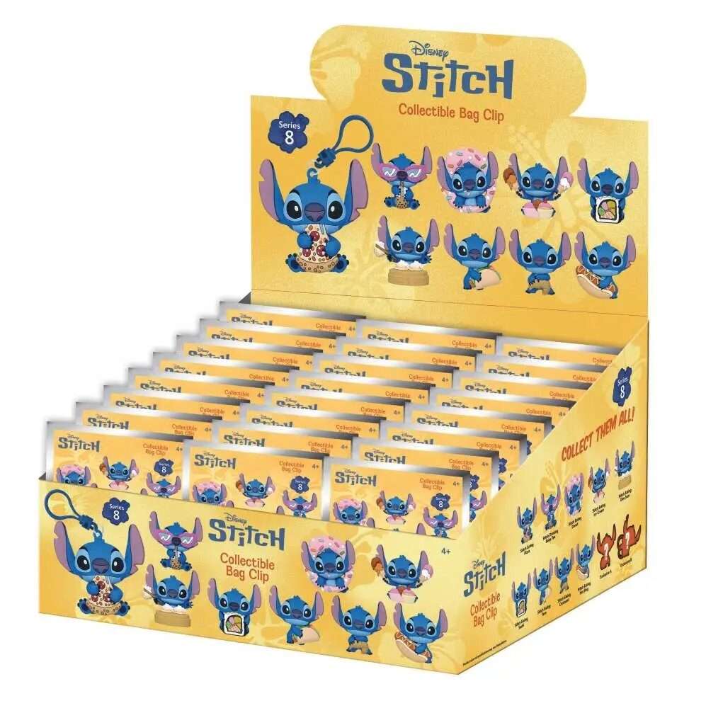 STITCH S.8 BAG CLIP BLIND BOX DISPLAY (24) Moschettone MONOGRAM
