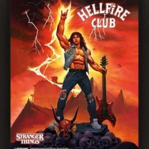 Stranger Things 4 3D Lenticular Poster Hellfire Tribute Pyramid International