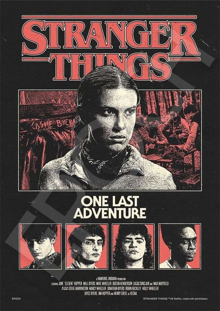 Stranger Things 500-piece Puzzle One Last Adventure Epoch Toys