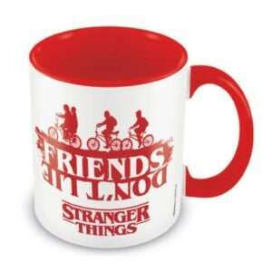 Stranger Things Coloured Inner Tazza Friends Don't Lie Pyramid International