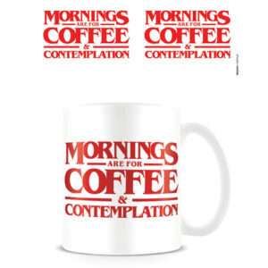 Stranger Things Morning Are For Coffee Tazza Pyramid