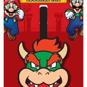 Super Mario Luggage Tag (Bowser) Pyramid International
