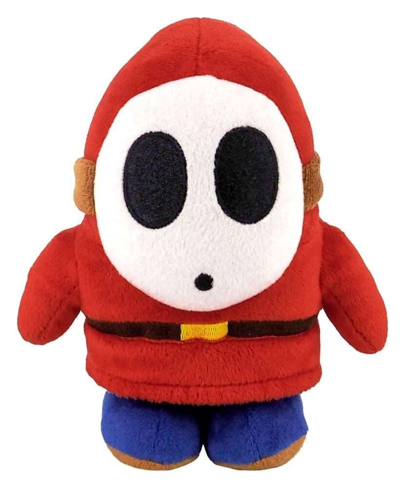 Super Mario Peluche Figura Shy Guy 17 Cm Sanei