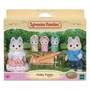 Sylvanian Families: Family Husky Figura 8 Cm Epoch Toys