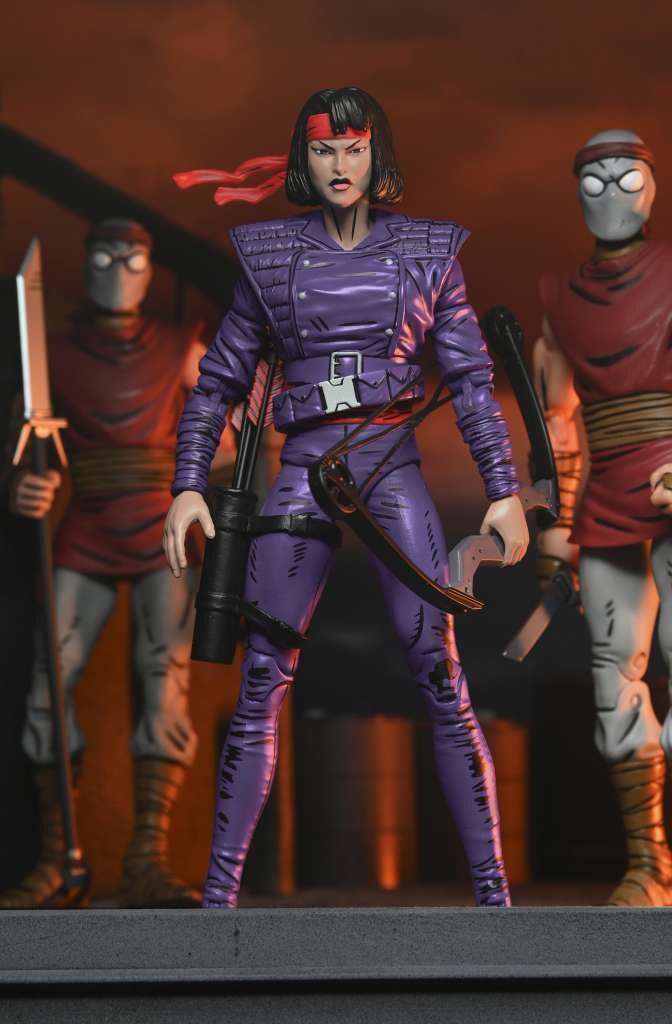 Tartarughe Ninja Mirage Comics Karai Mercenary Af Action Figura Neca