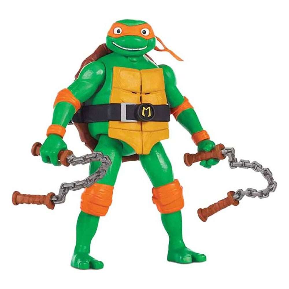 Tartarughe Ninja: Mutant Mayhem Ninja Shouts Action Figura Michelangelo 14 Cm Boti