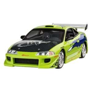 The Fast & Furious Model Kit Con Basic Accessories Brian's 1995 Mitsubishi Eclipse Revell