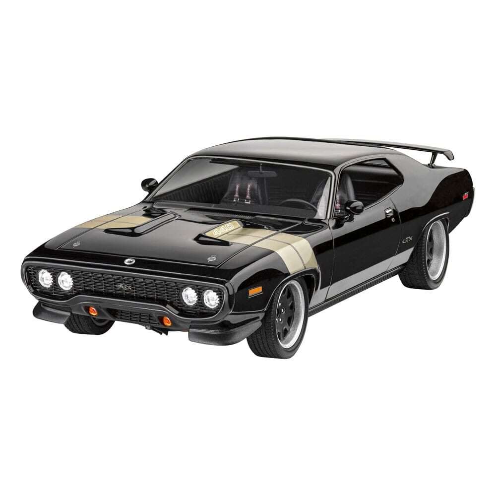 The Fast & Furious Model Kit Con Basic Accessories Dominic's 1971 Plymouth Gtx Revell