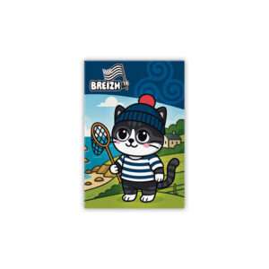 THE GOOD GIFT - Standard Magnet - Chat Breizh Kawaii
