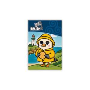 THE GOOD GIFT - Standard Magnet - Mouette Breizh Kawaii