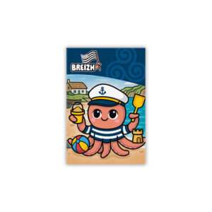THE GOOD GIFT - Standard Magnet - Pieuvre Breizh Kawaii