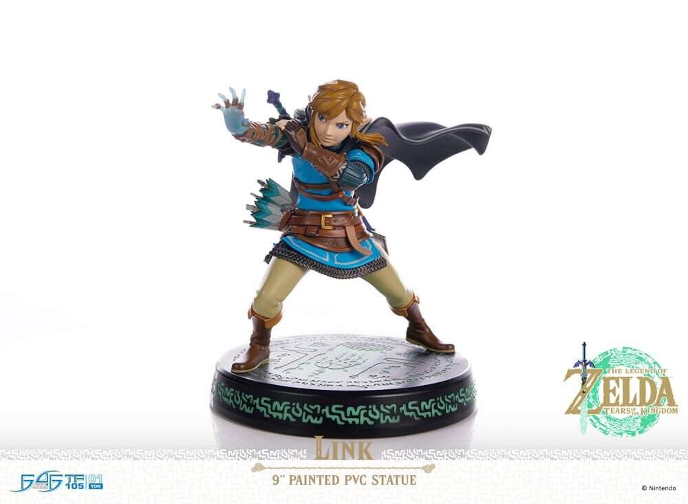 The Legend Of Zelda: Tears Of The Kingdom Pvc Statua Link 18 Cm First 4 Figures
