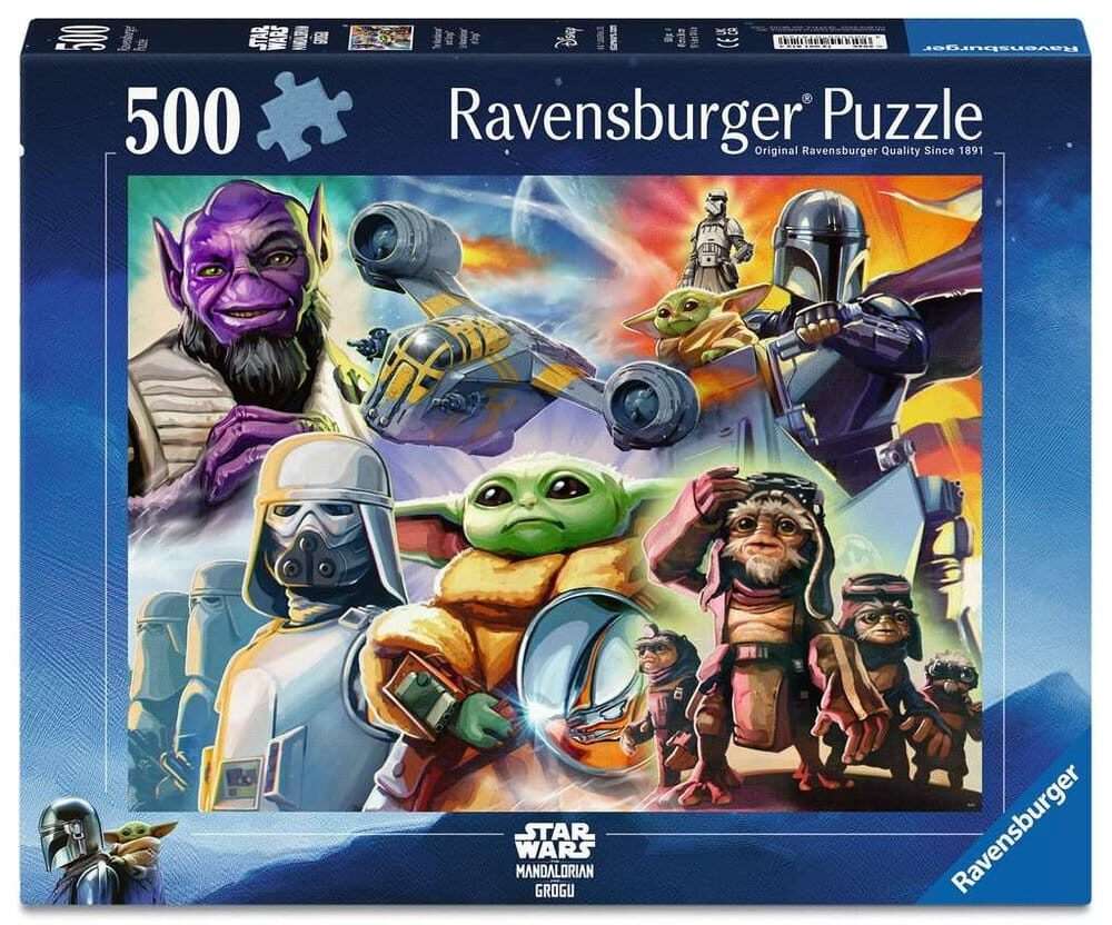 The Mandalorian E Grogu Jigsaw Puzzle (500 Pezzi) Ravensburger