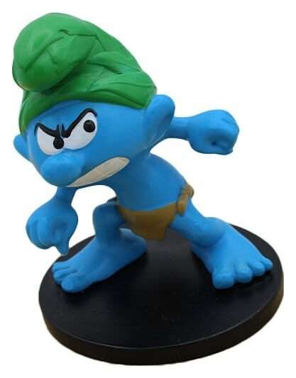 The Smurfs Statua Wild Smurf 10 Cm Puppy