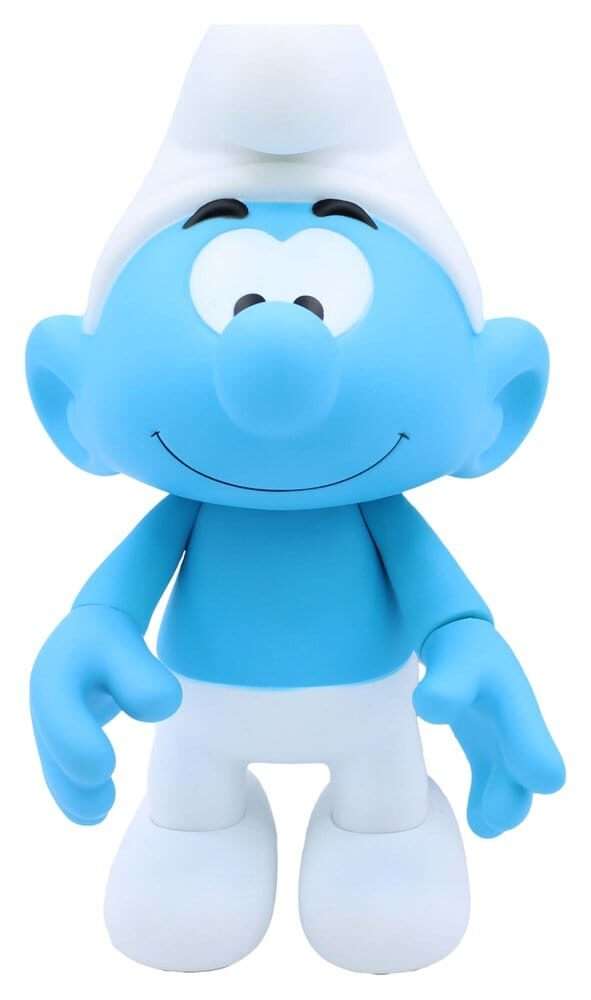 The Smurfs Vinile Figura Smurf White E Blue 19 Cm Puppy