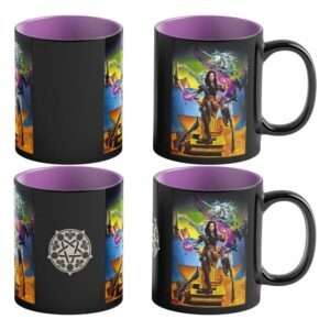 The Witcher Iii: Wild Hunt Game Art Chronicles Heat Change Tazza Yennefer Inspired By Salvador Dali 450 Ml Good Loot
