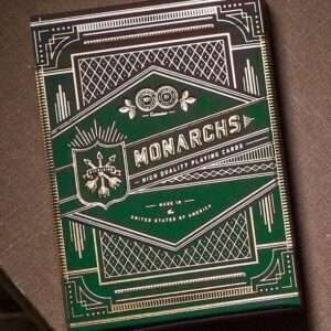 Theory 11 Playing Cards Monarch Green Theory11
