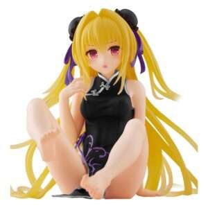 To Love-ru Darkness Pvc Statua Desktop Cute Figura Golden Darkness (china Dress Ver.) Renewal 13 Cm Taito Prize