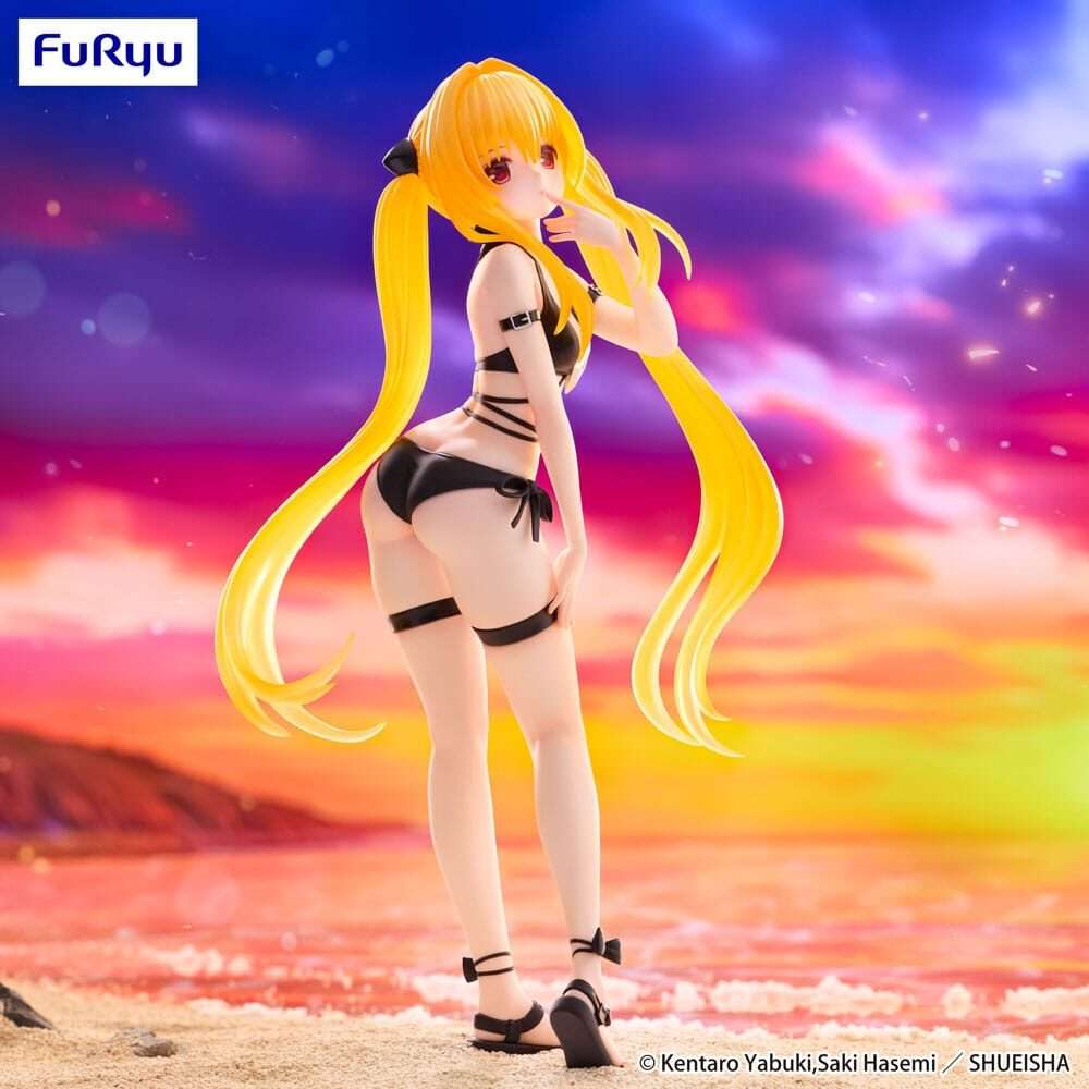 To Love Ru Darkness Trio-try-it Pvc Statua Konjiki No Yami 19 Cm Furyu
