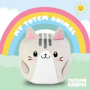 Totemu Chums Cute ´n´ Kawaii Peluche Figura Cat 19 Cm Popbuddies
