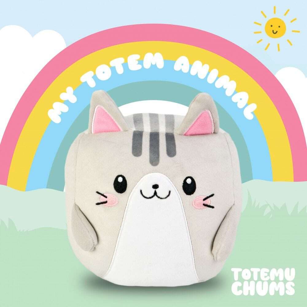 Totemu Chums Cute ´n´ Kawaii Peluche Figura Cat 19 Cm Popbuddies