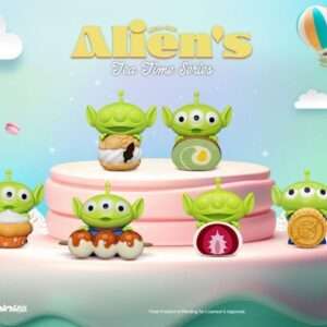 Toy Story Mini Uova Attack Figures Alien's Tea Time Series Set 10 Cm Beast Kingdom Toys