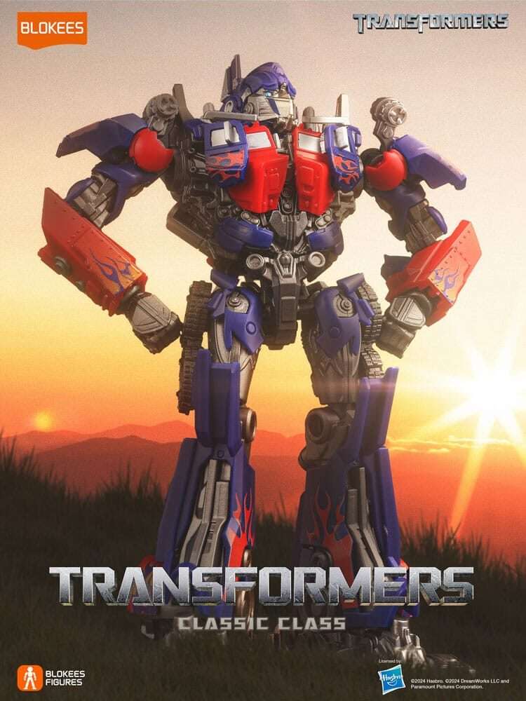 Transformers Blokees Plastica Model Kit Classic Class 09 Optimus Prime Blokees