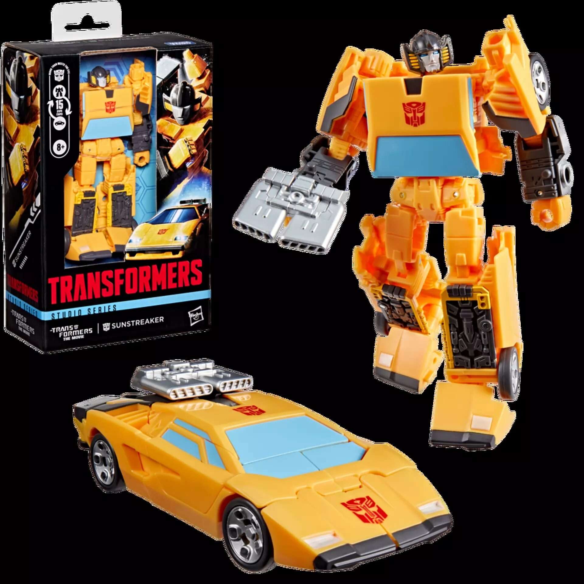 Transformers Studio Series Transformers The Movie Sunstreaker Action Figura Action Figura Hasbro