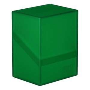 Ultimate Guard Boulder Deck Case 80+ Standard Size Emerald Ultimate Guard