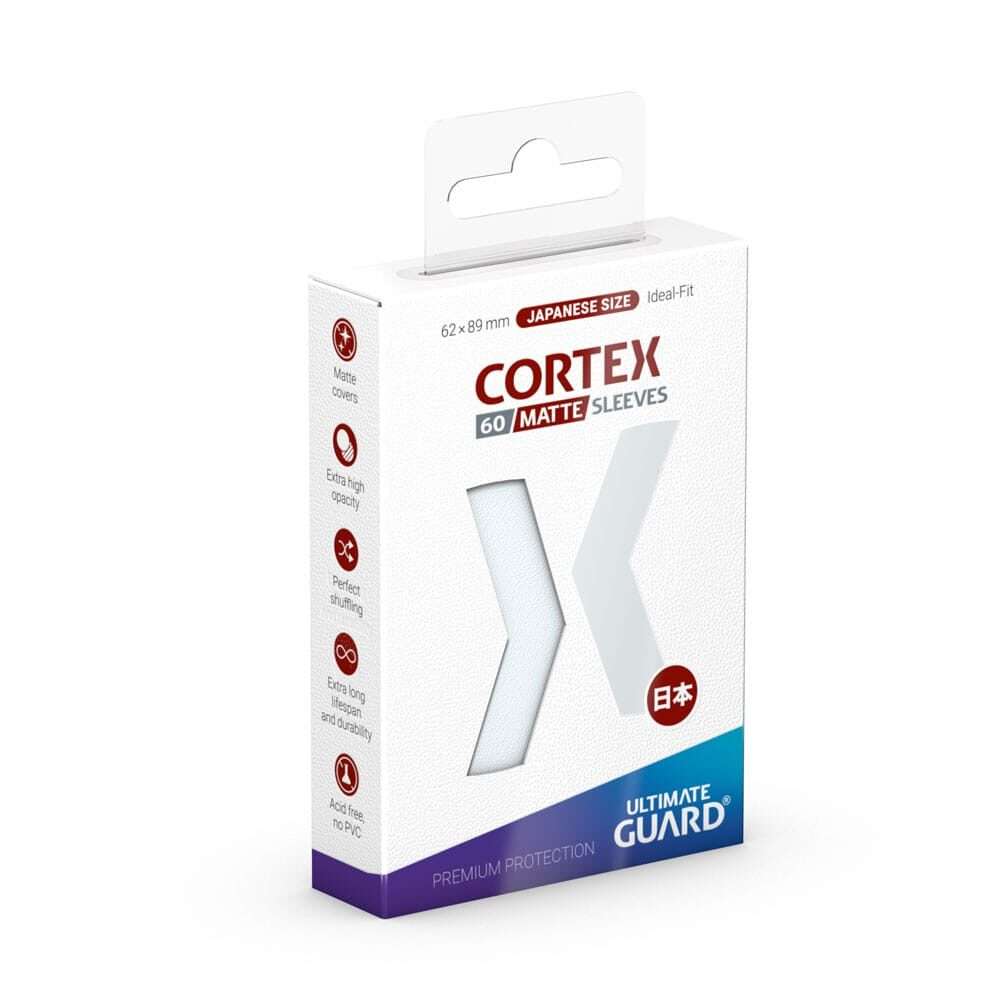 Ultimate Guard Cortex Sleeves Japanese Size Matte Transparent (60) Ultimate Guard
