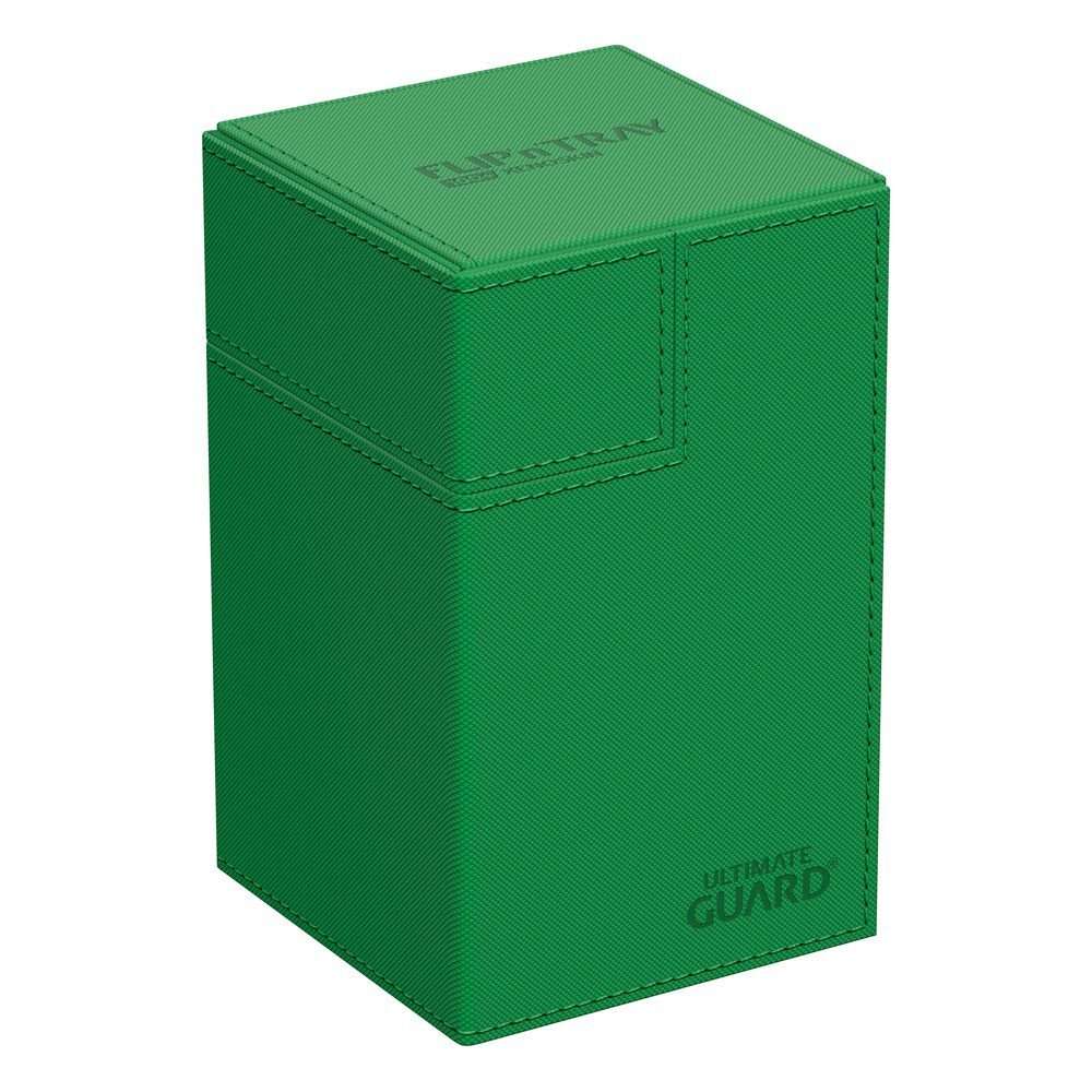 Ultimate Guard Flip`n`Tray 100+ XenoSkin Monocolor Green Ultimate Guard
