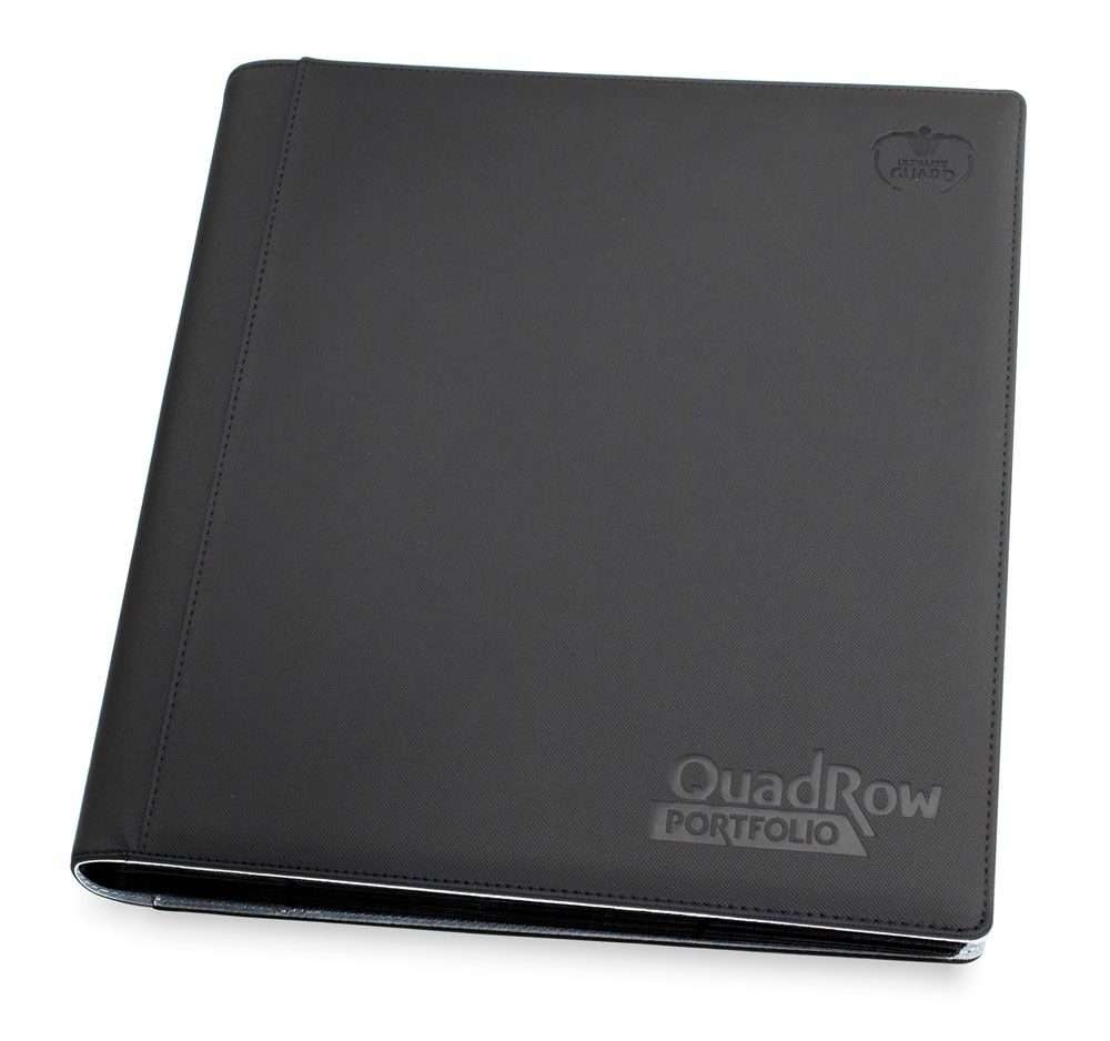 Ultimate Guard Portfolio 480 - 24-Pocket XenoSkin (Quadrow) - Black Ultimate Guard