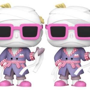 Universal Monsters Pop! Animation Vinile Figures Invisible Man Con Chase 9 Cm  Funko