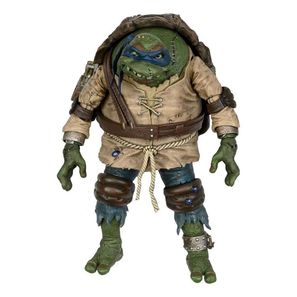 Universal Monsters X Tartarughe Ninja Action Figura Ultimate Leonardo As The Hunchback 18 Cm Neca