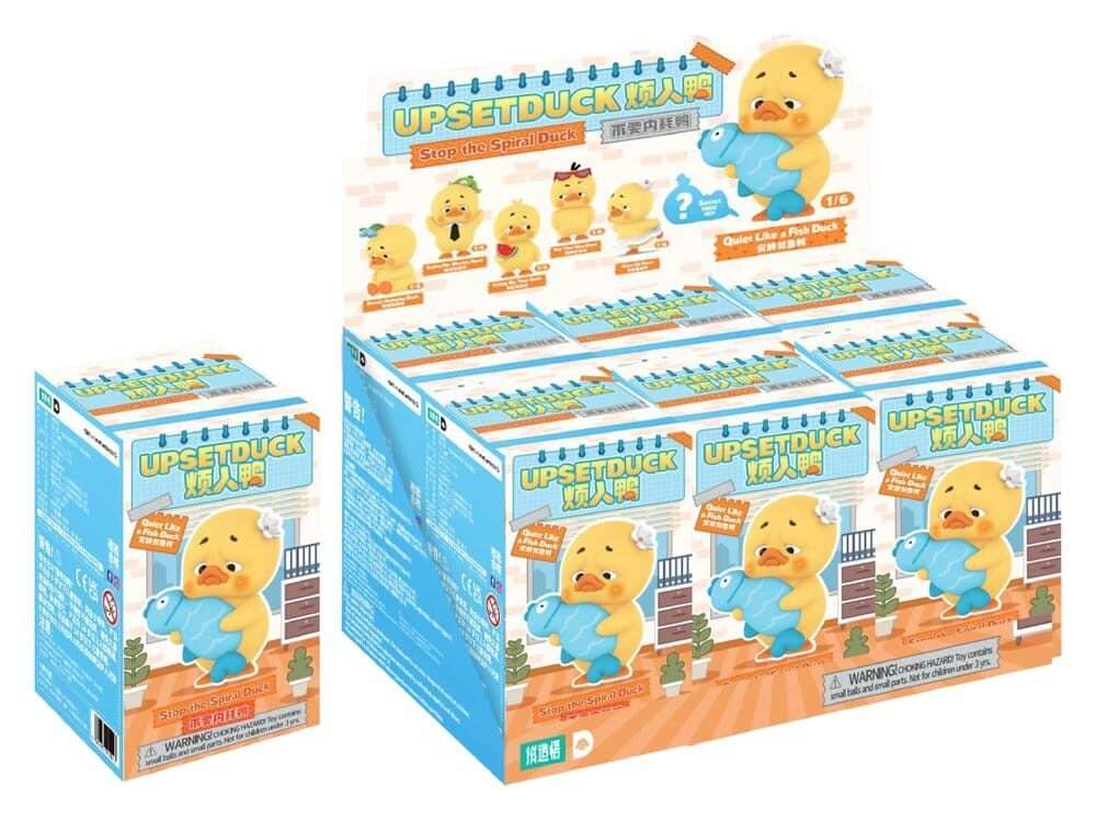Upset Duck: Stop The Spiral Duck Blind Box Figura 10 Cm Rong Creator