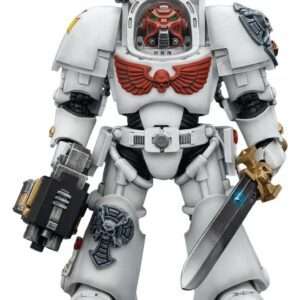 Warhammer 40,000 Action Figura White Scars Terminator 1 Con Power Sword E Storm Bolter 14 Cm Joy Toy (cn)