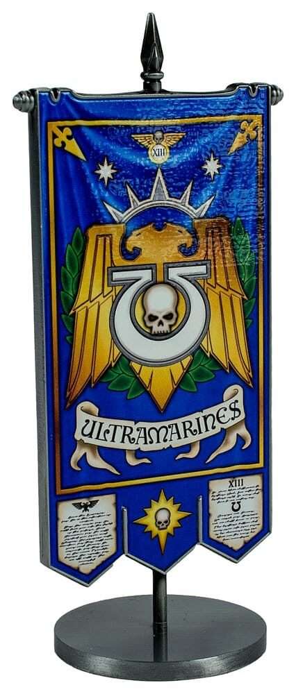 Warhammer 40,000 Desk Banner Ultramarines Chapter AAA Merchandise