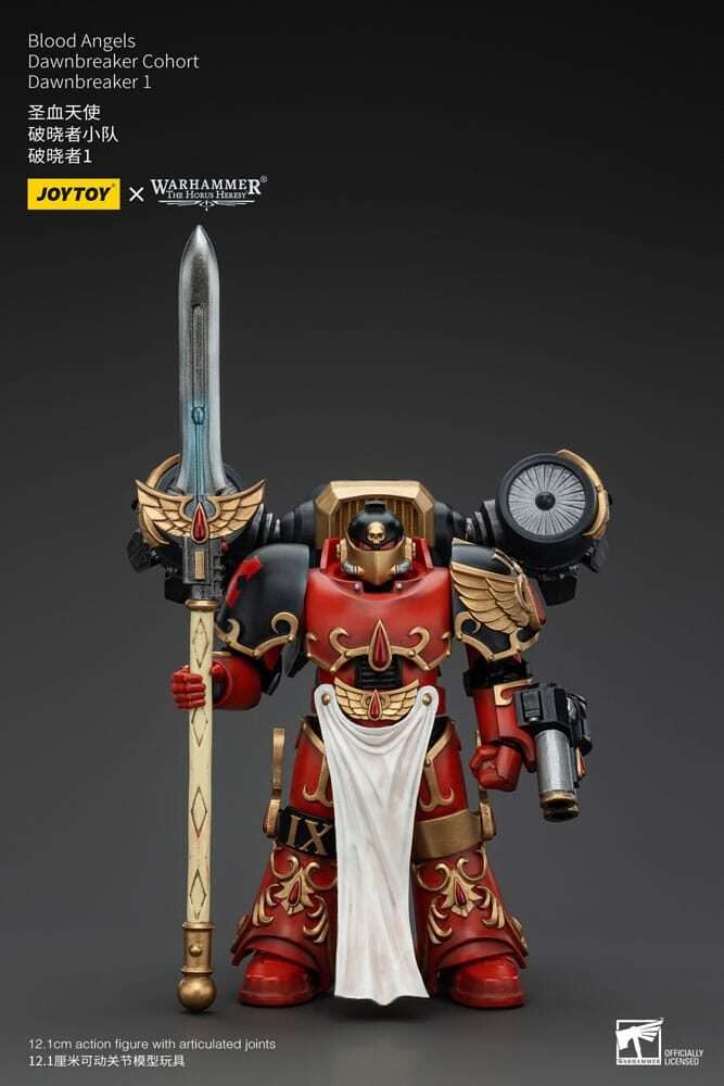 Warhammer Action Figura 1/18 Blood Angels Cohort Dawnbreaker 1 13 Cm Joy Toy