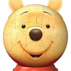 Winnie The Pooh 3d Jigsaw Puzzle Ball Con Ears (77 Pezzi) Ravensburger