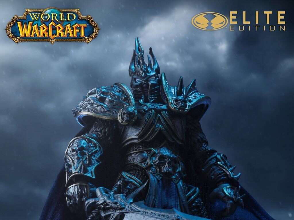 World Of Warcraft Lich King Mcfarlane Elite Edition 7 Action Figura Action Figura Mcfarlane Toys 2025