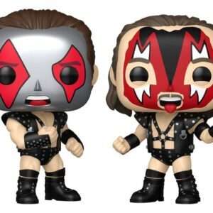 Wwe Pop! Vinile Figures 2-pack Ax & Smash 9 Cm Funko