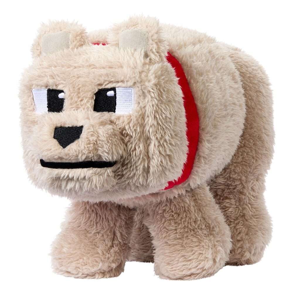 A Minecraft Movie Peluche Figura Dennis The Wolf 20 Cm Mattel