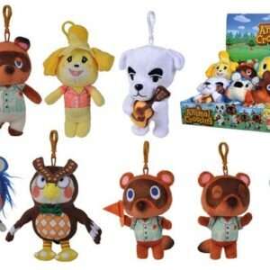Animal Crossing Peluche Portachiavis Residents 15 Cm Assortment (12) Simba